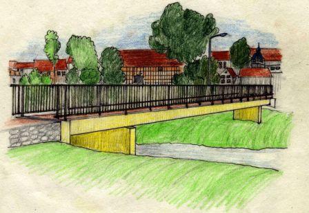 Zeichnung Brücke GV